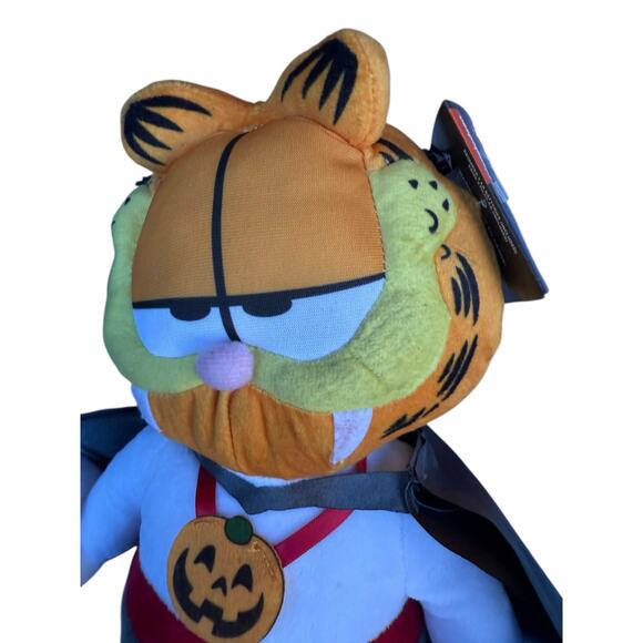 Gemmy Garfield Halloween Vampire Side Stepper 12” NWT - Picture 3 of 7